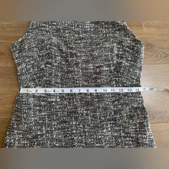 M.M. Lafleur "The Lydia" Twist Strap Boucle Tweed Sheath Dress Size 8 - Picture 12 of 13